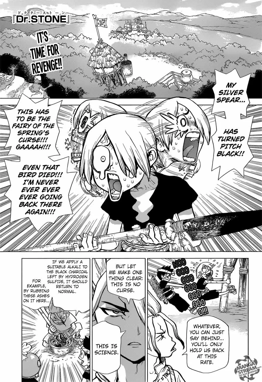 Dr. Stone Chapter 32 page 1