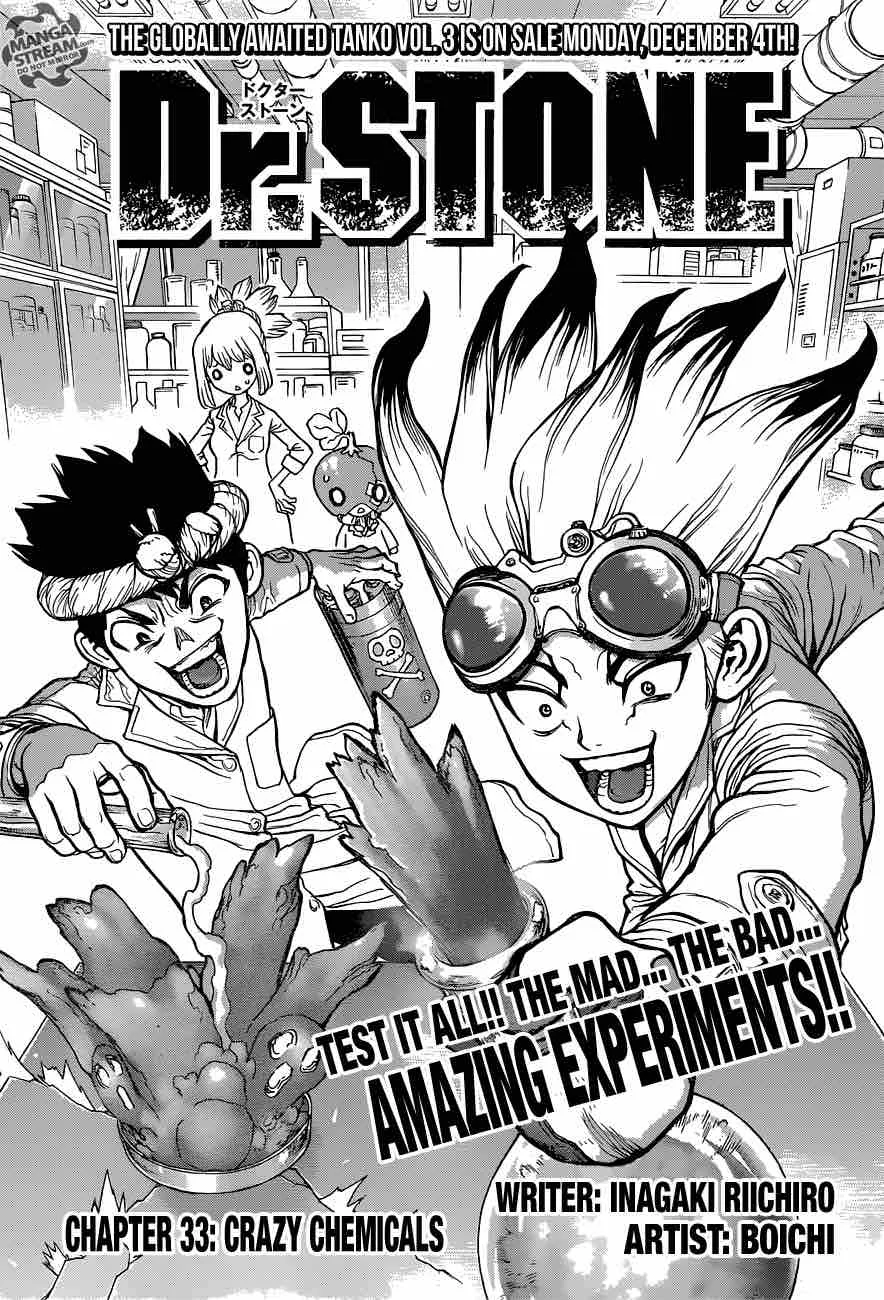 Dr. Stone Chapter 33 page 3