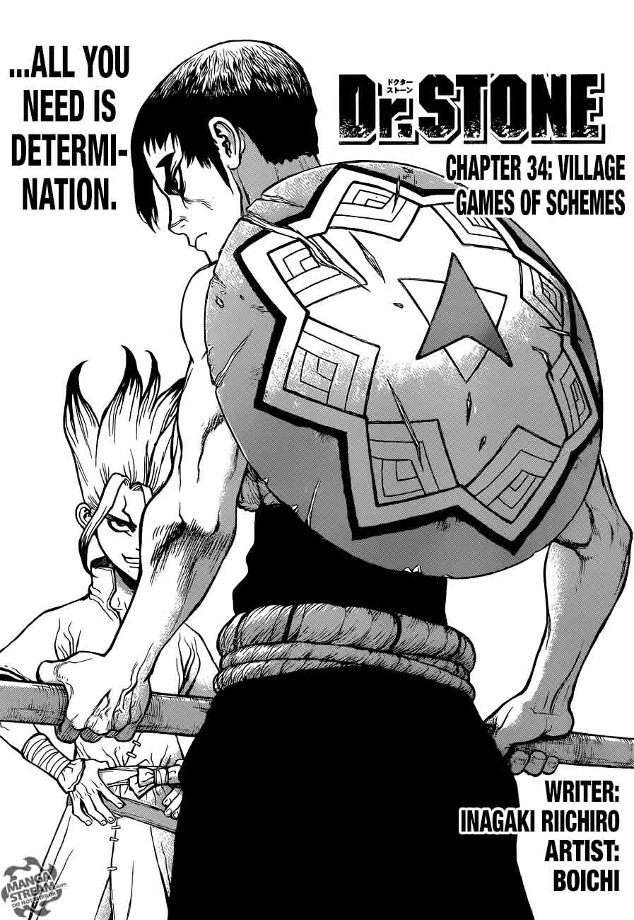 Dr. Stone Chapter 34 page 1