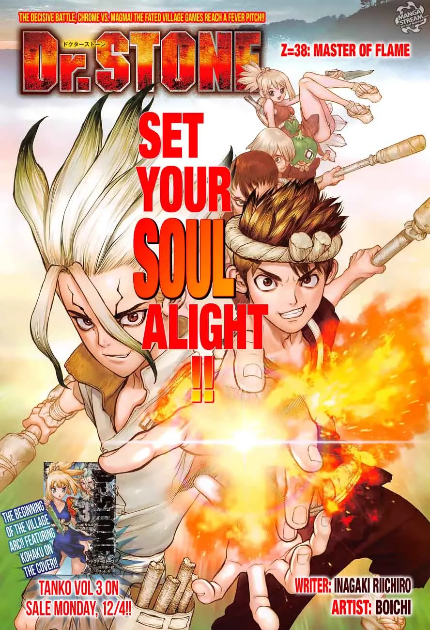 Dr. Stone Chapter 38 page 1