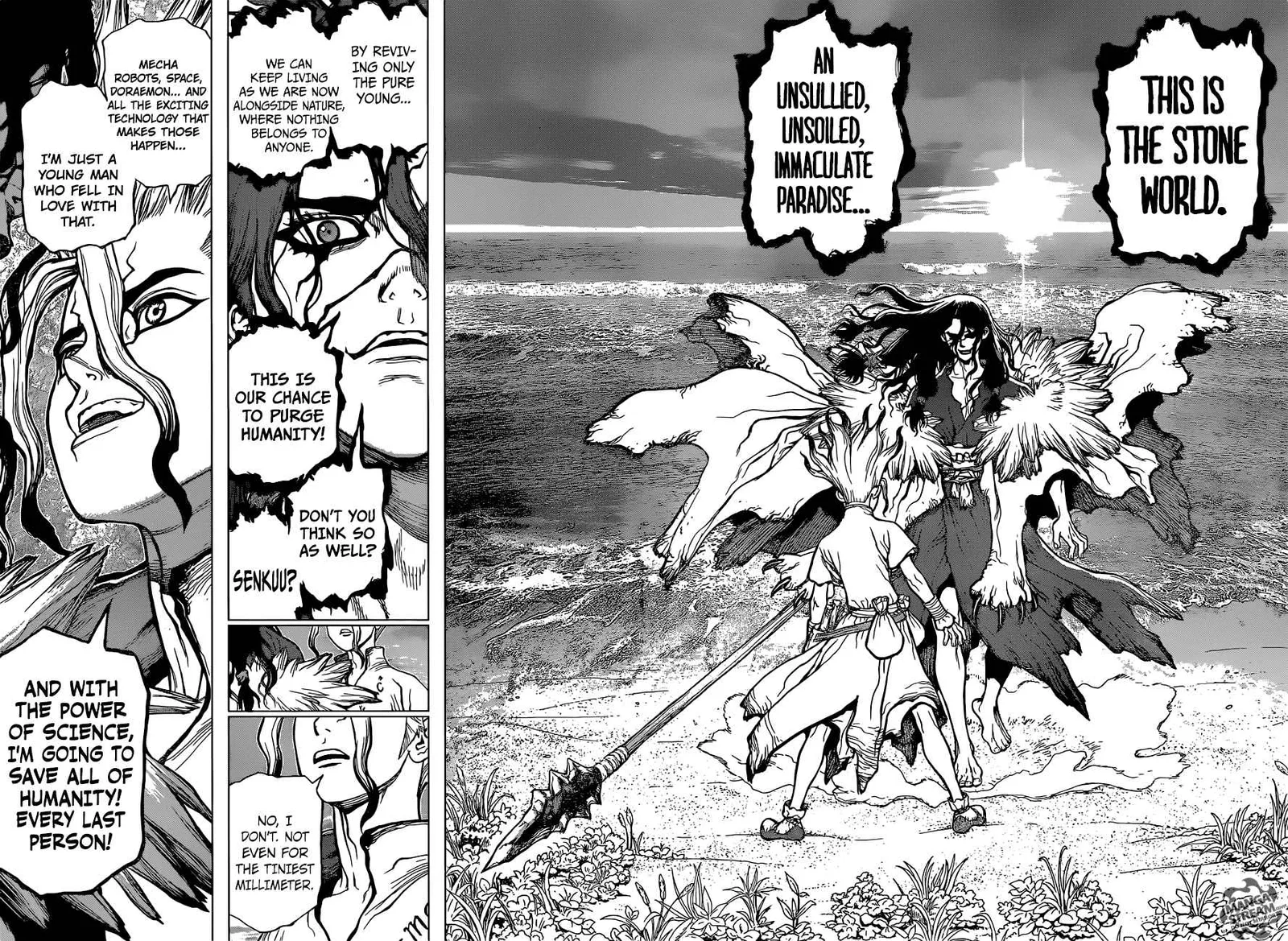 Dr. Stone Chapter 4 page 15