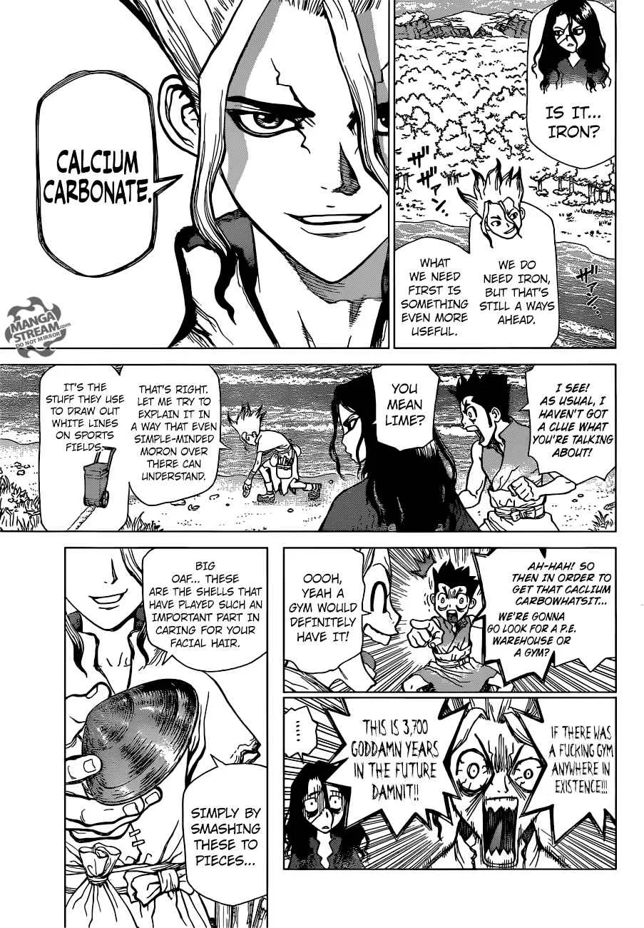 Dr. Stone Chapter 4 page 8