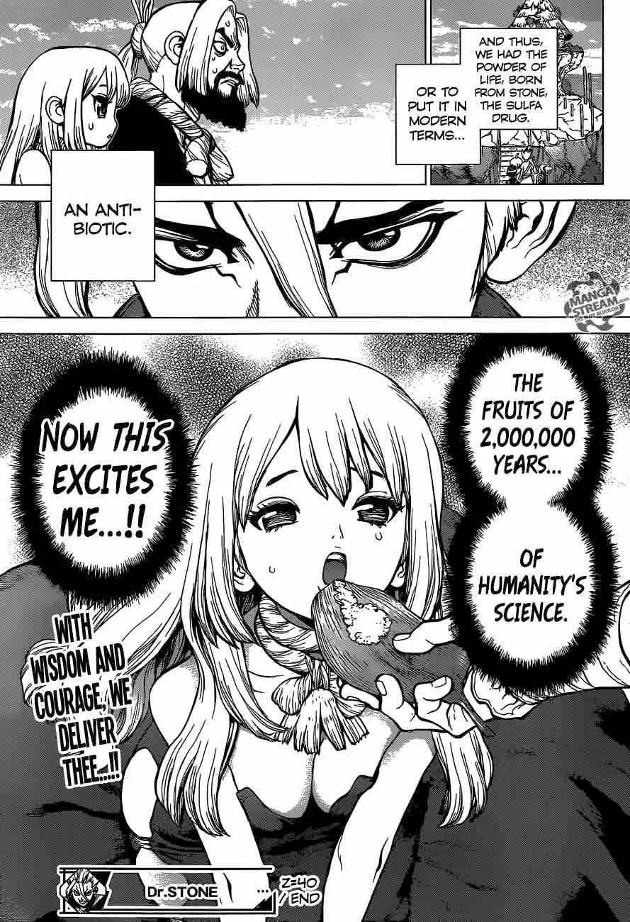 Dr. Stone Chapter 40 page 20
