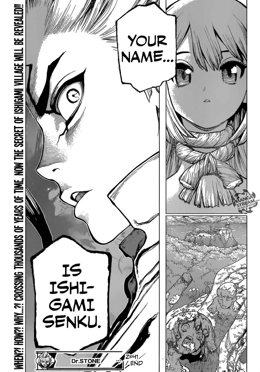 Dr. Stone Chapter 41 page 18
