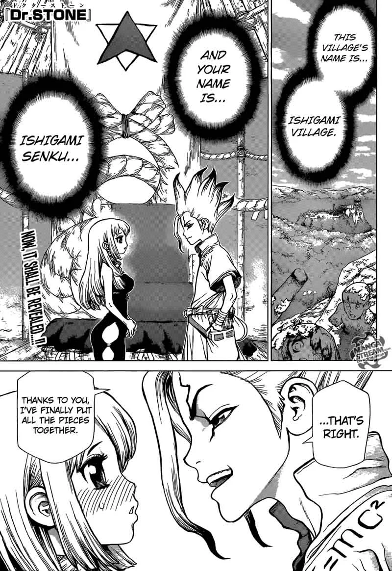 Dr. Stone Chapter 42 page 1