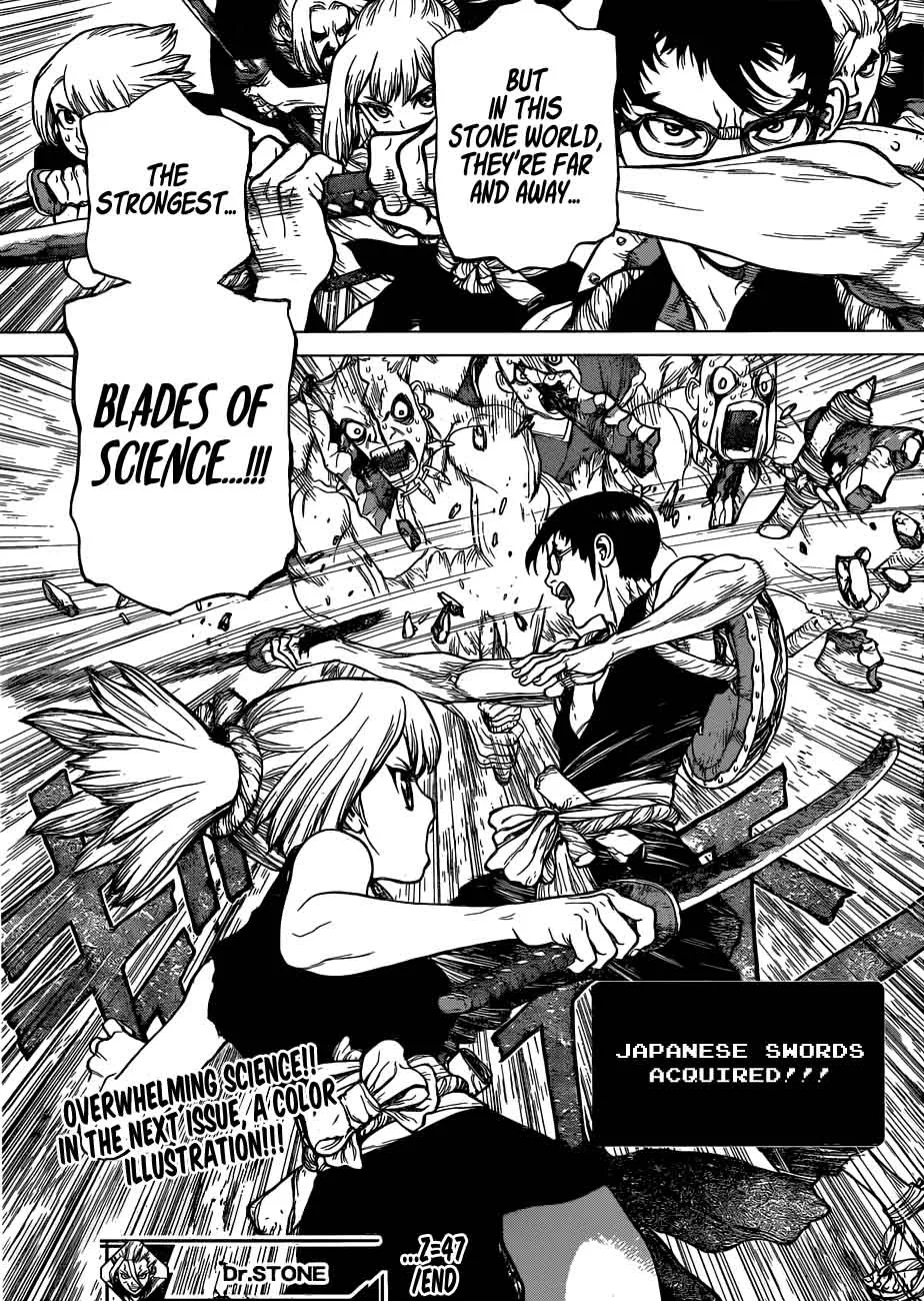 Dr. Stone Chapter 47 page 17