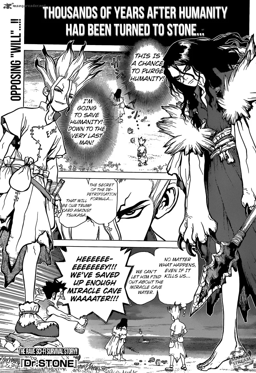 Dr. Stone Chapter 5 page 1