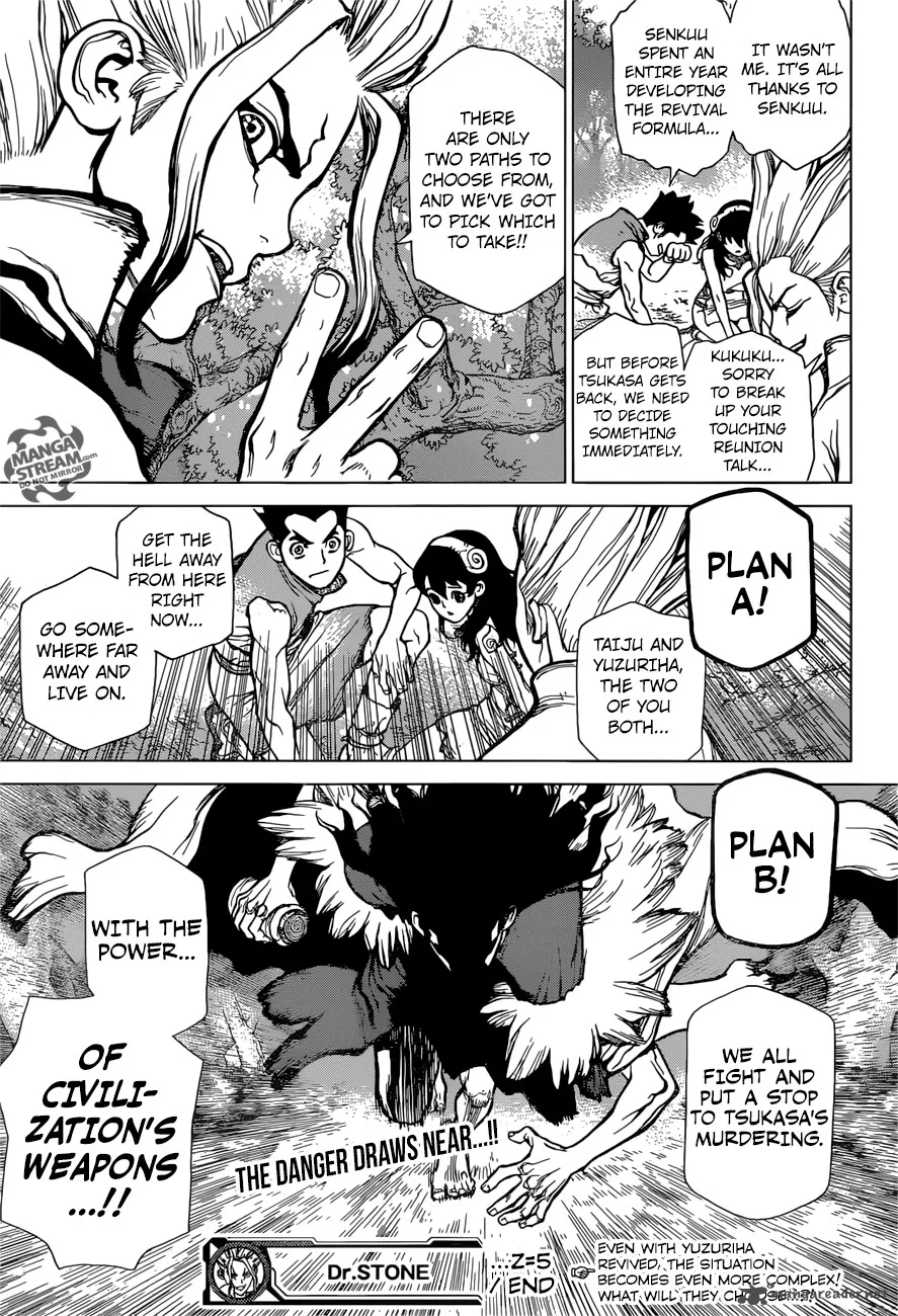 Dr. Stone Chapter 5 page 17