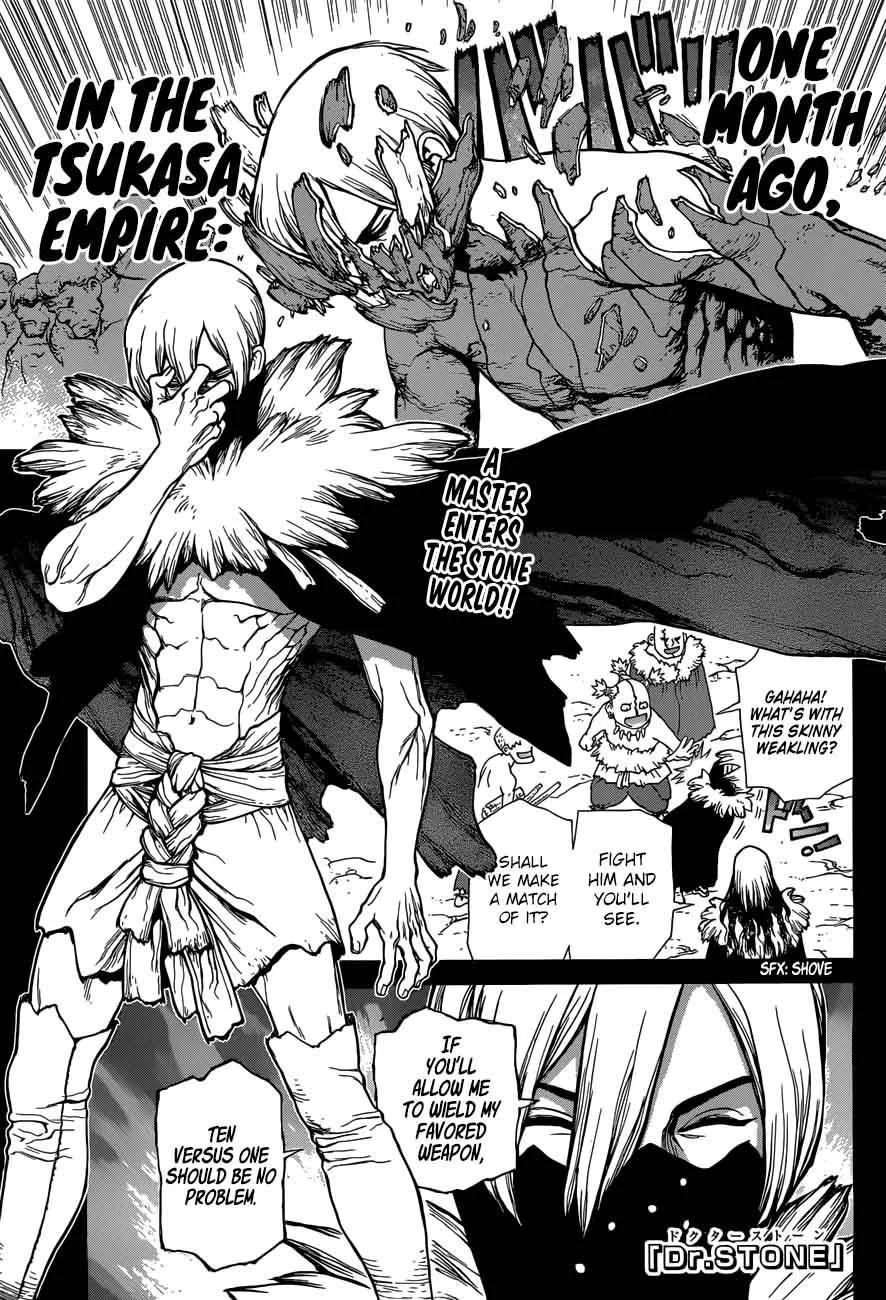 Dr. Stone Chapter 50 page 1