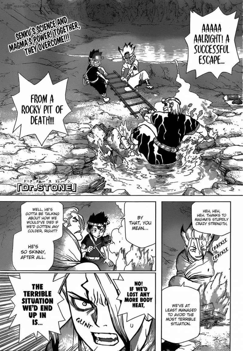 Dr. Stone Chapter 56 page 1