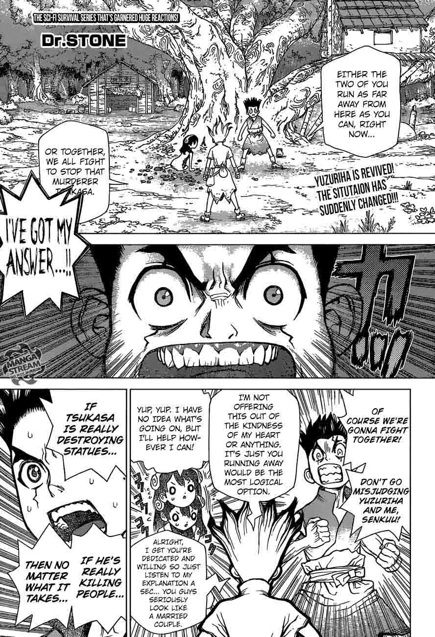 Dr. Stone Chapter 6 page 1