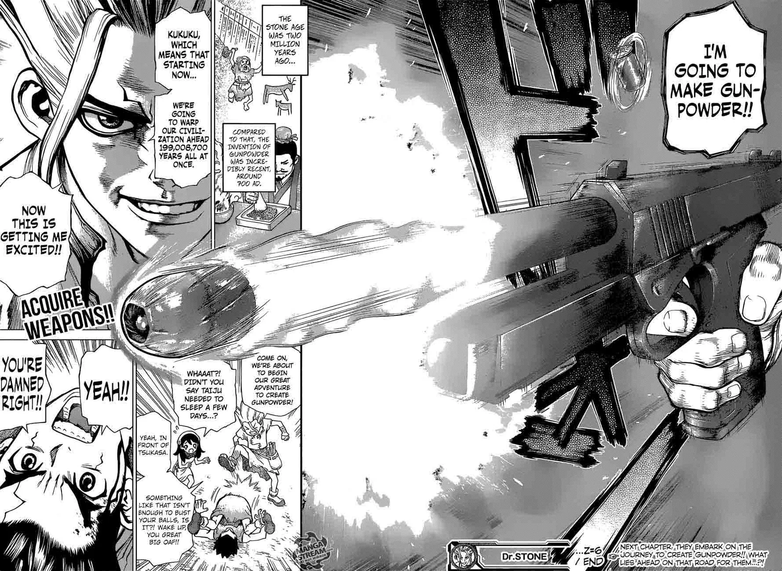 Dr. Stone Chapter 6 page 16