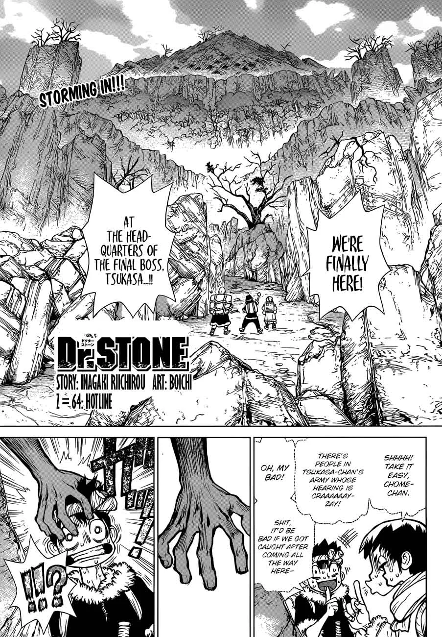 Dr. Stone Chapter 64 page 1