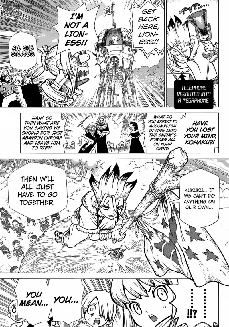 Dr. Stone Chapter 67 page 14