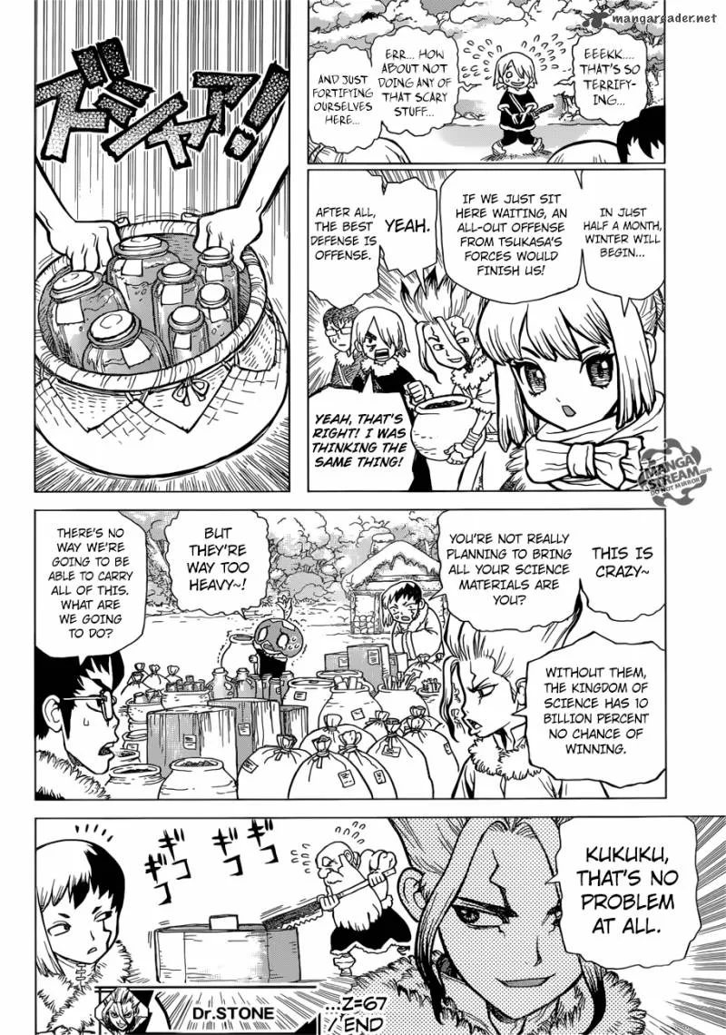 Dr. Stone Chapter 67 page 16