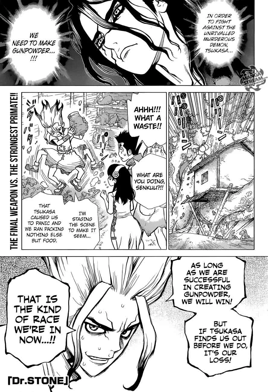 Dr. Stone Chapter 7 page 1