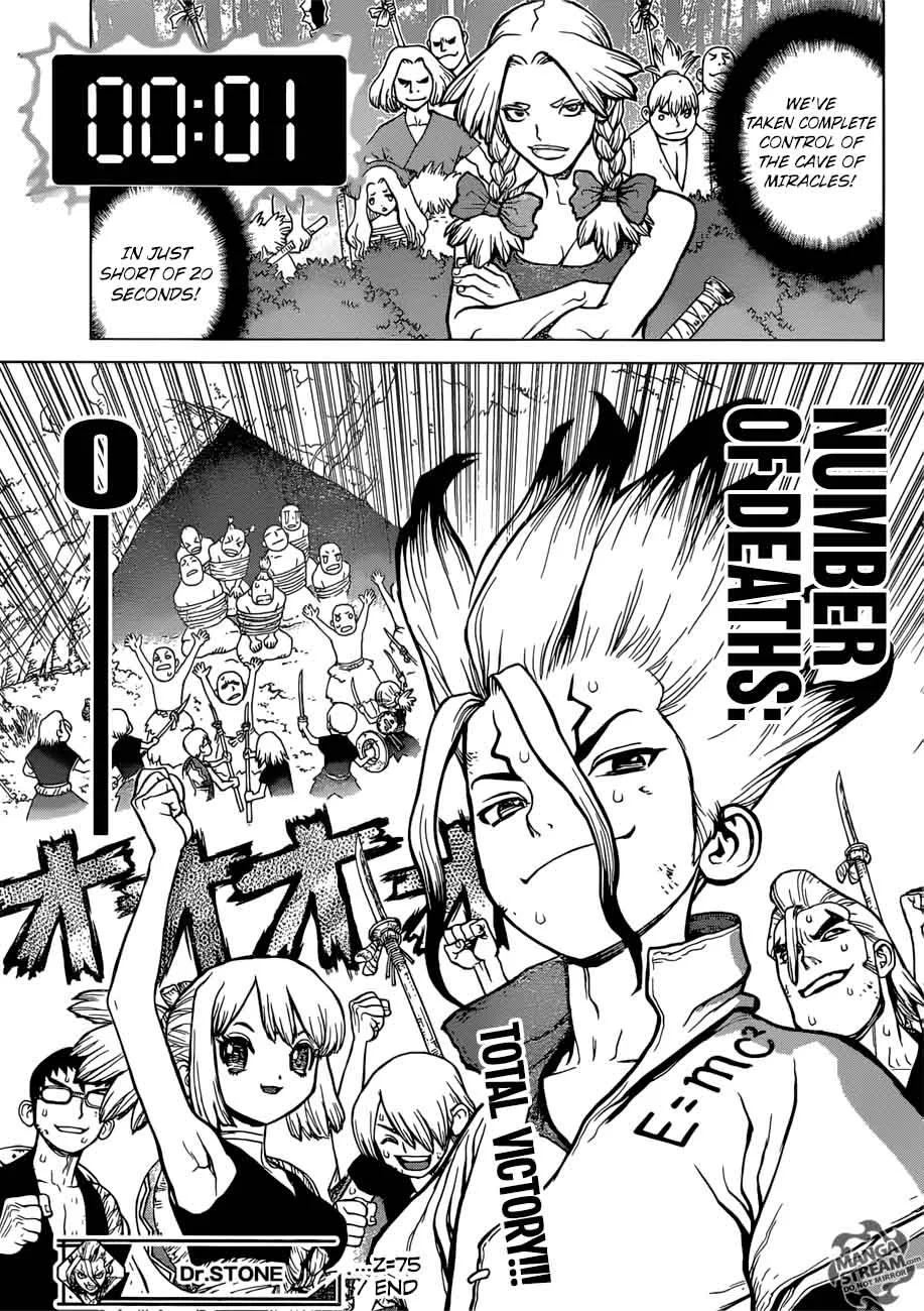 Dr. Stone Chapter 75 page 16