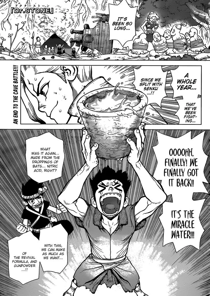 Dr. Stone Chapter 76 page 1