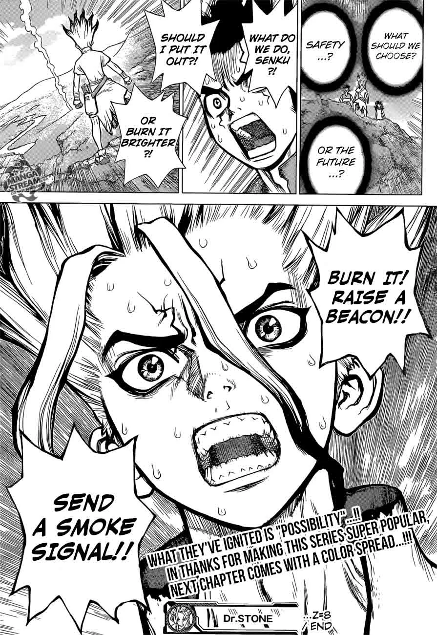 Dr. Stone Chapter 8 page 17