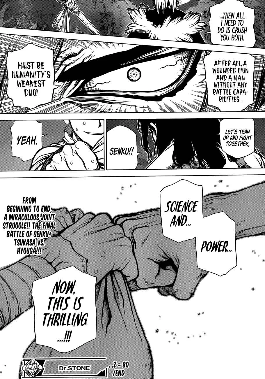 Dr. Stone Chapter 80 page 18