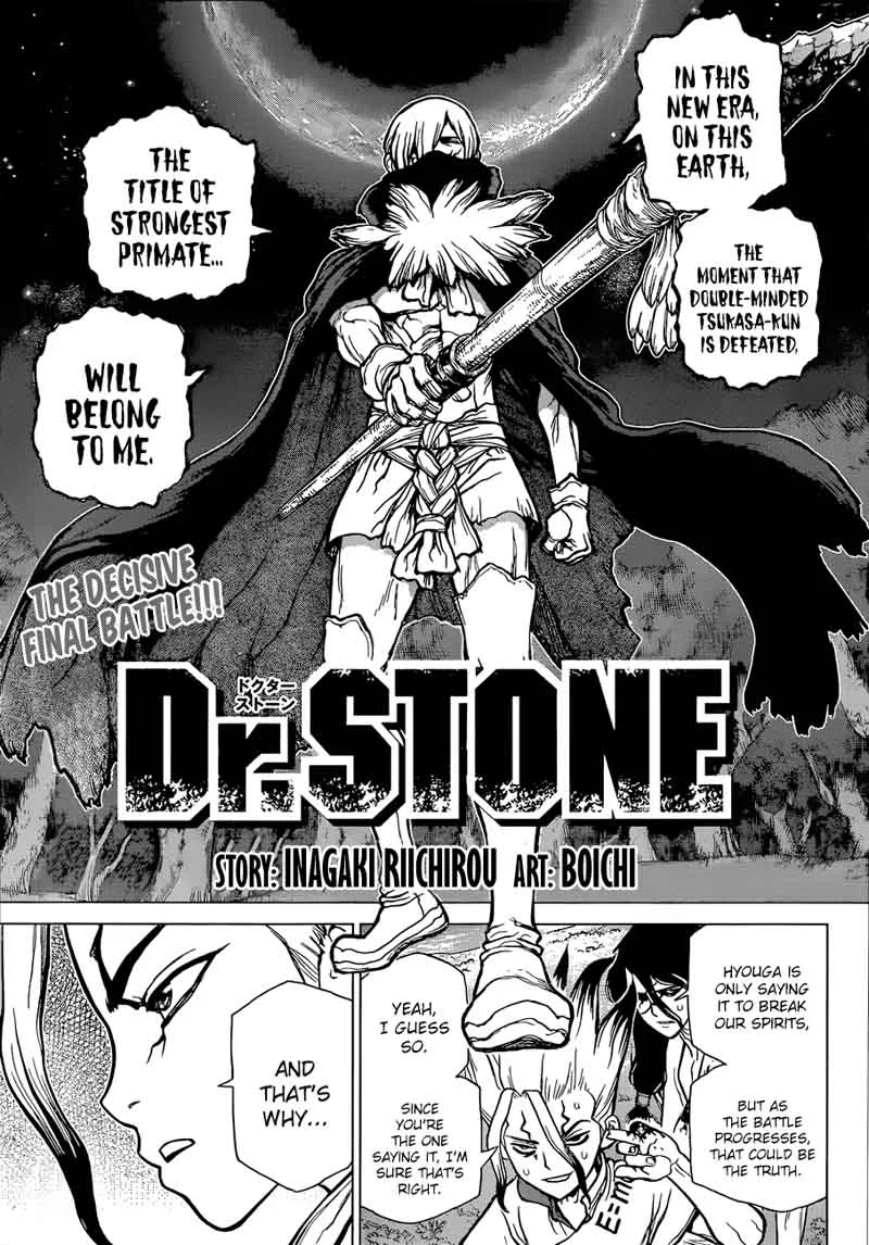 Dr. Stone Chapter 81 page 1