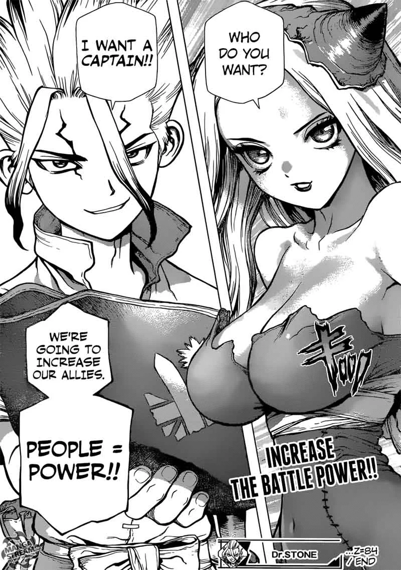 Dr. Stone Chapter 84 page 18
