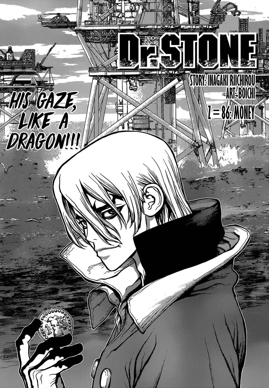 Dr. Stone Chapter 86 page 1