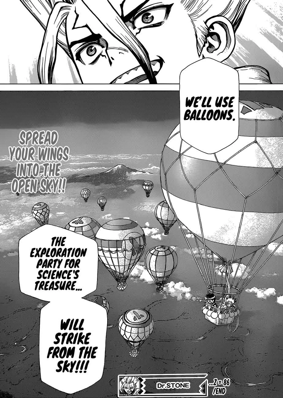 Dr. Stone Chapter 86 page 17