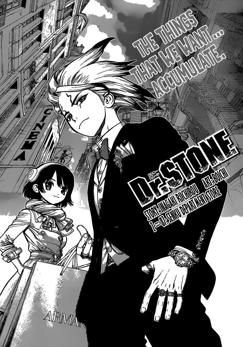 Dr. Stone Chapter 87 page 1