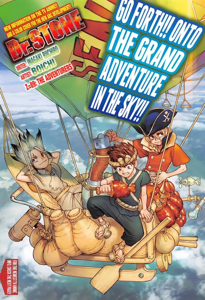 Dr. Stone Chapter 89 page 1