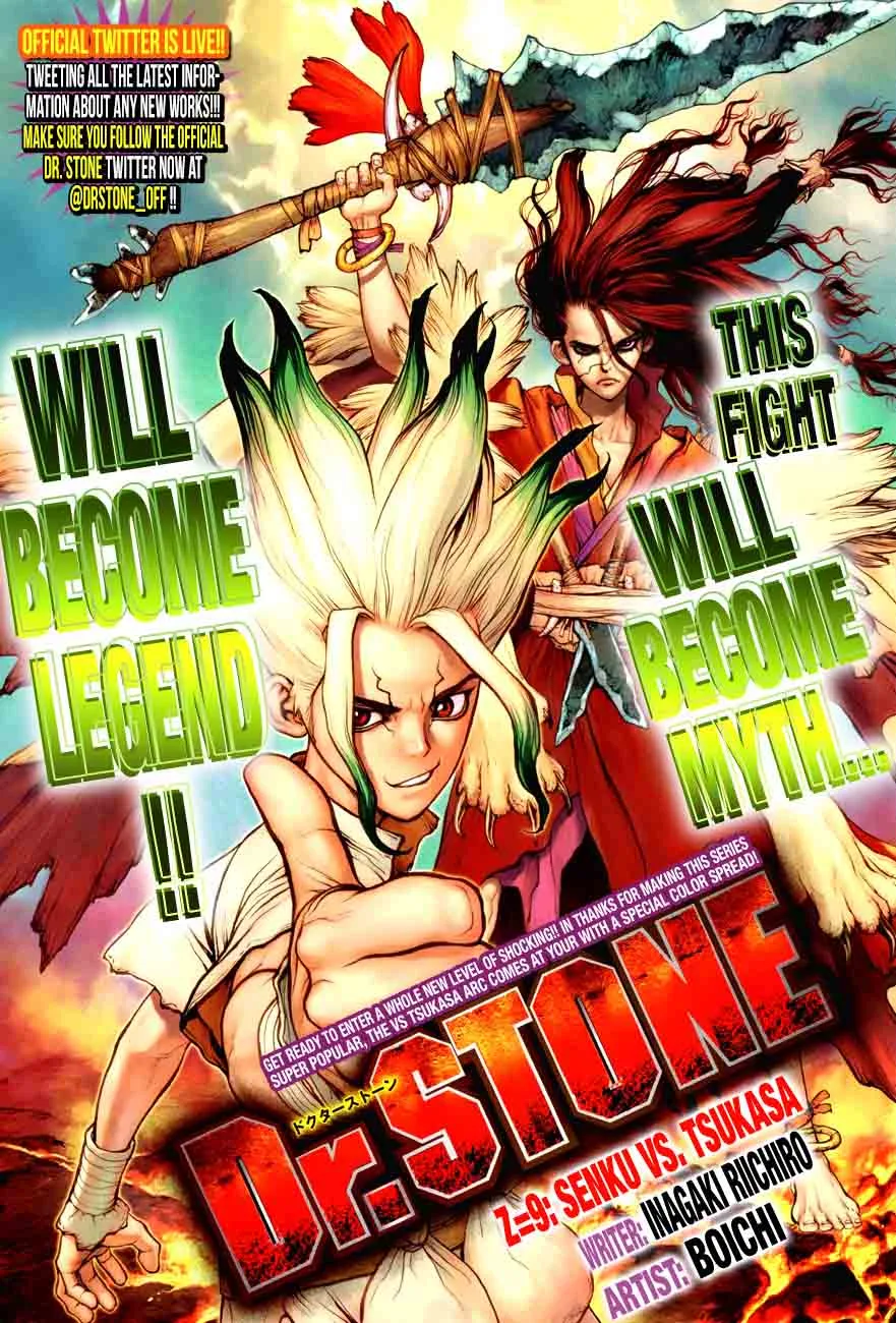 Dr. Stone Chapter 9 page 1
