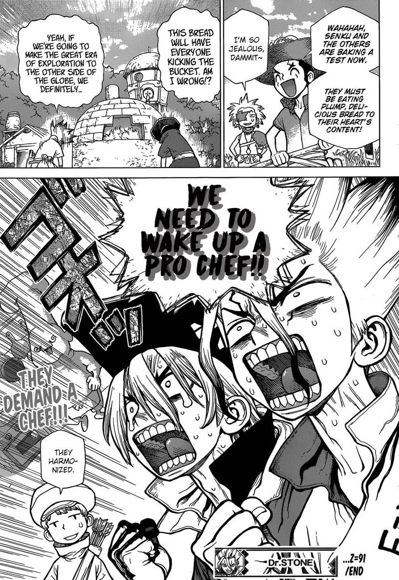 Dr. Stone Chapter 91 page 16