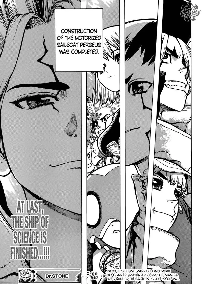 Dr. Stone Chapter 99 page 17