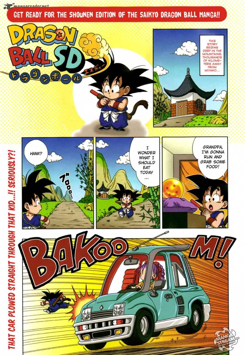 Dragon Ball SD Chapter 5 page 1