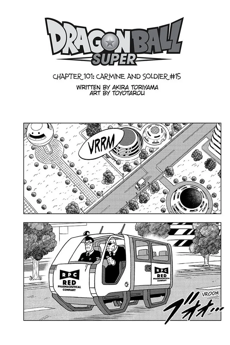 Dragon Ball Super Chapter 101 page 1