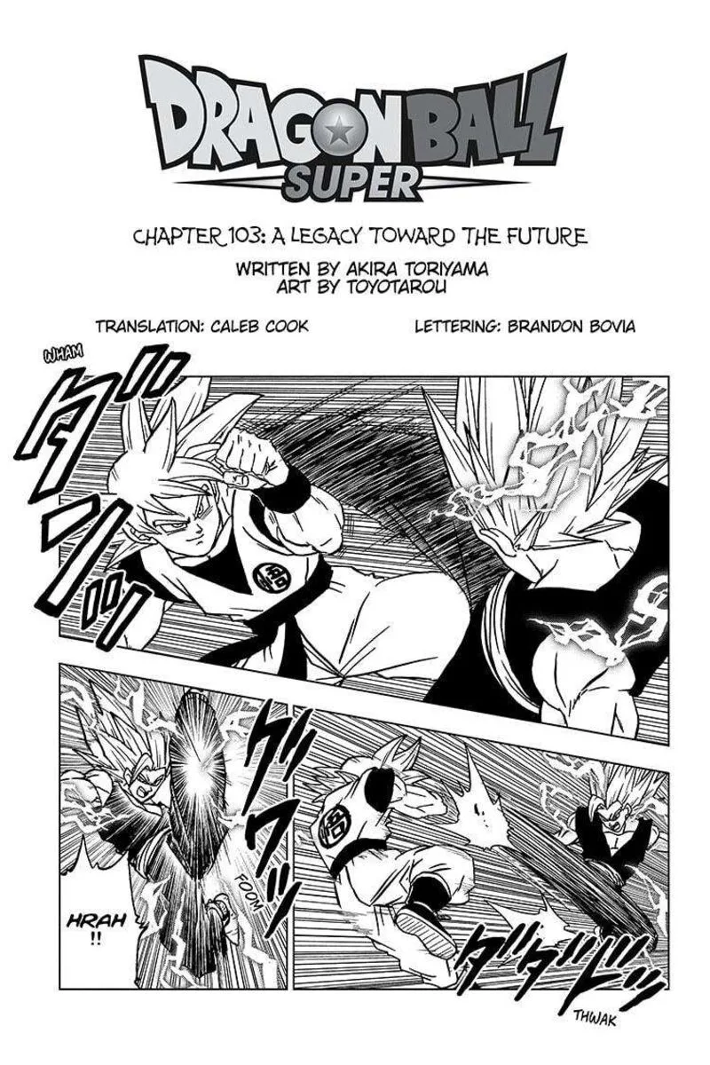 Dragon Ball Super Chapter 103 page 1