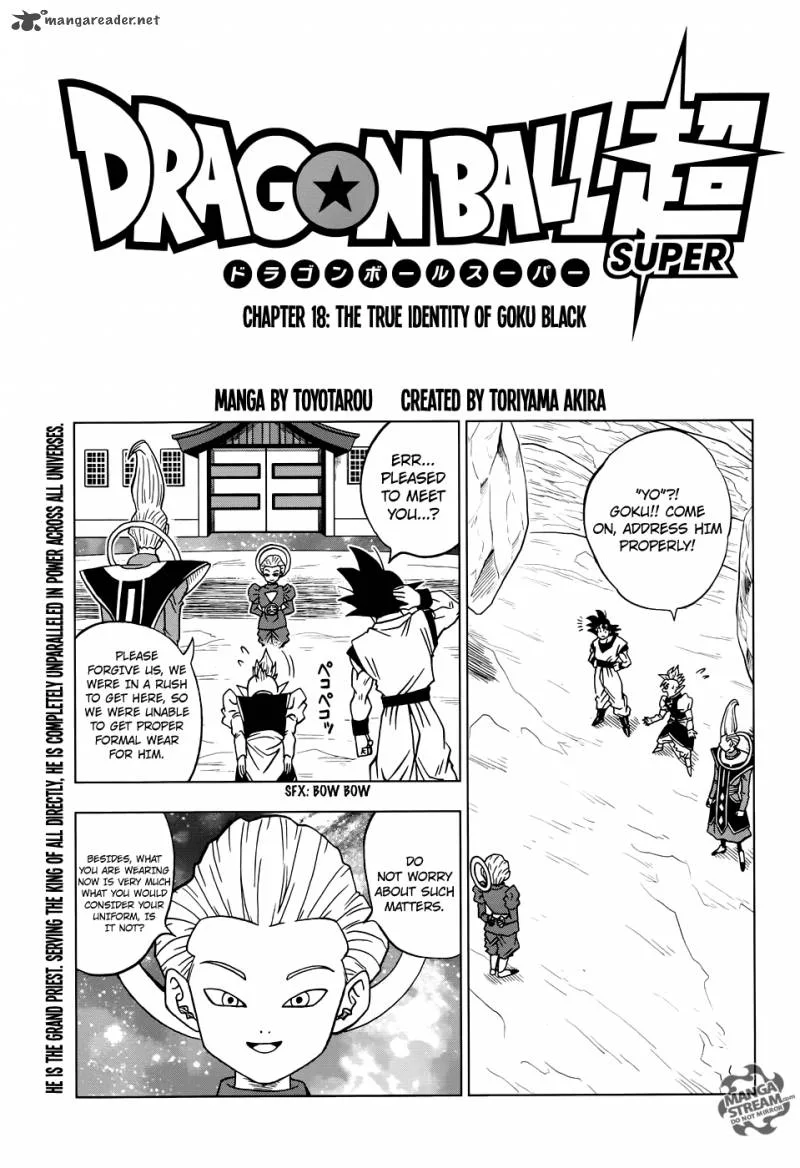 Dragon Ball Super Chapter 18 page 1