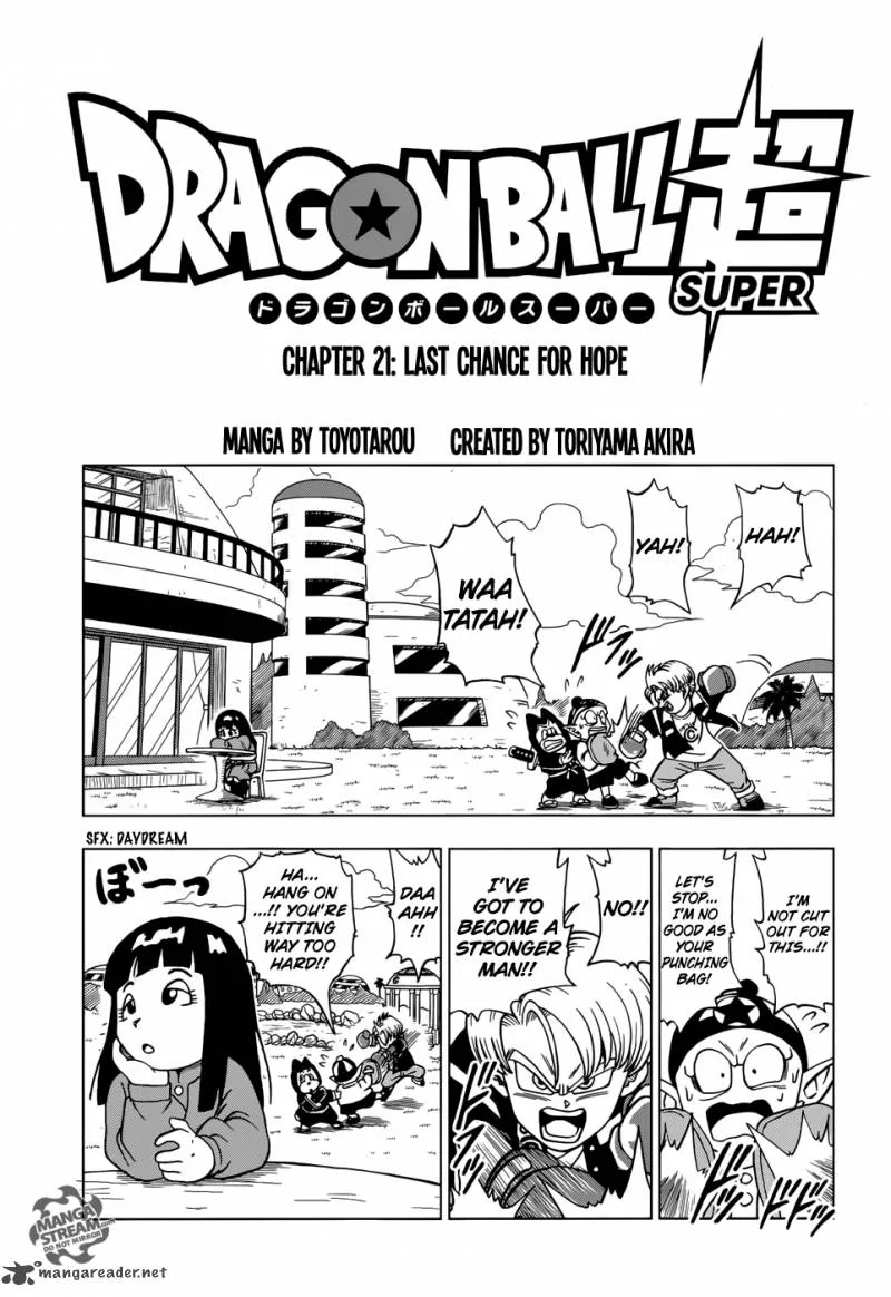 Dragon Ball Super Chapter 21 page 1