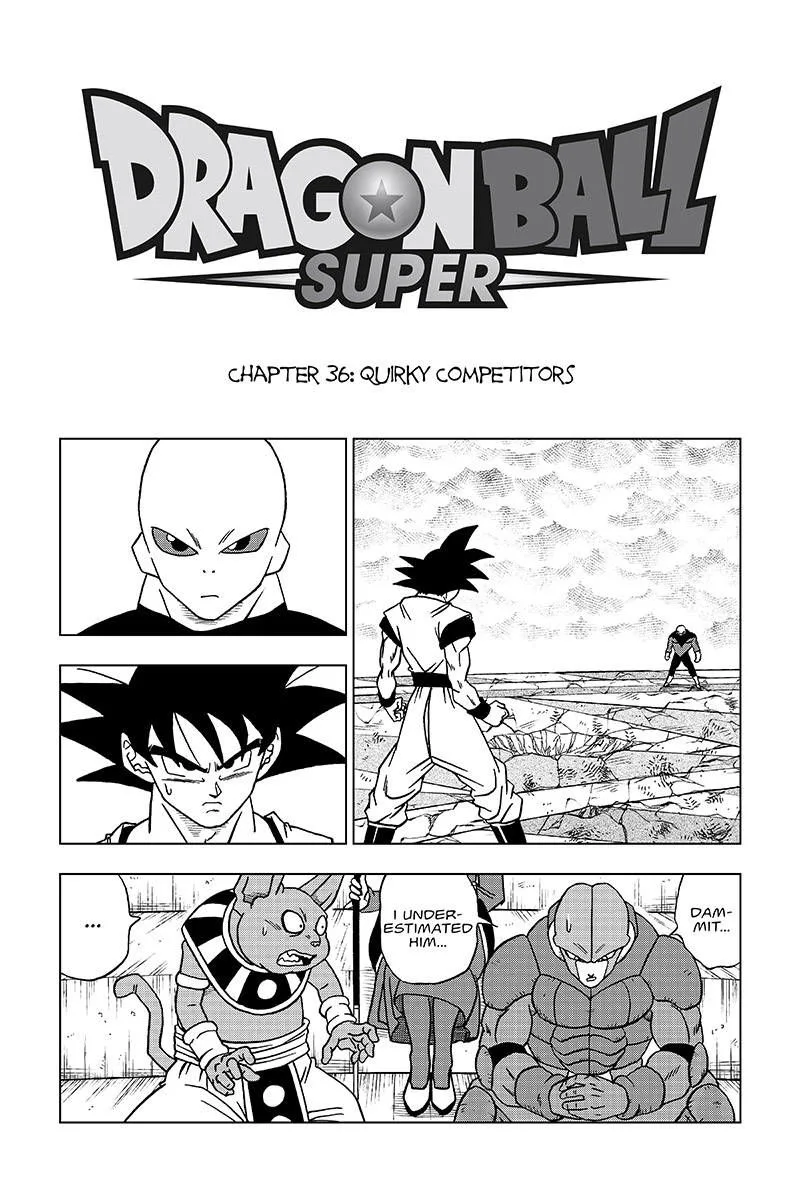 Dragon Ball Super Chapter 36 page 1