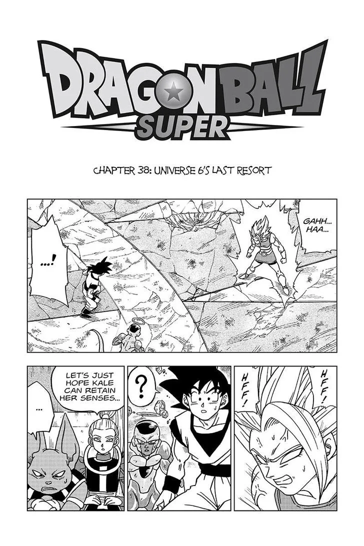 Dragon Ball Super Chapter 38 page 1
