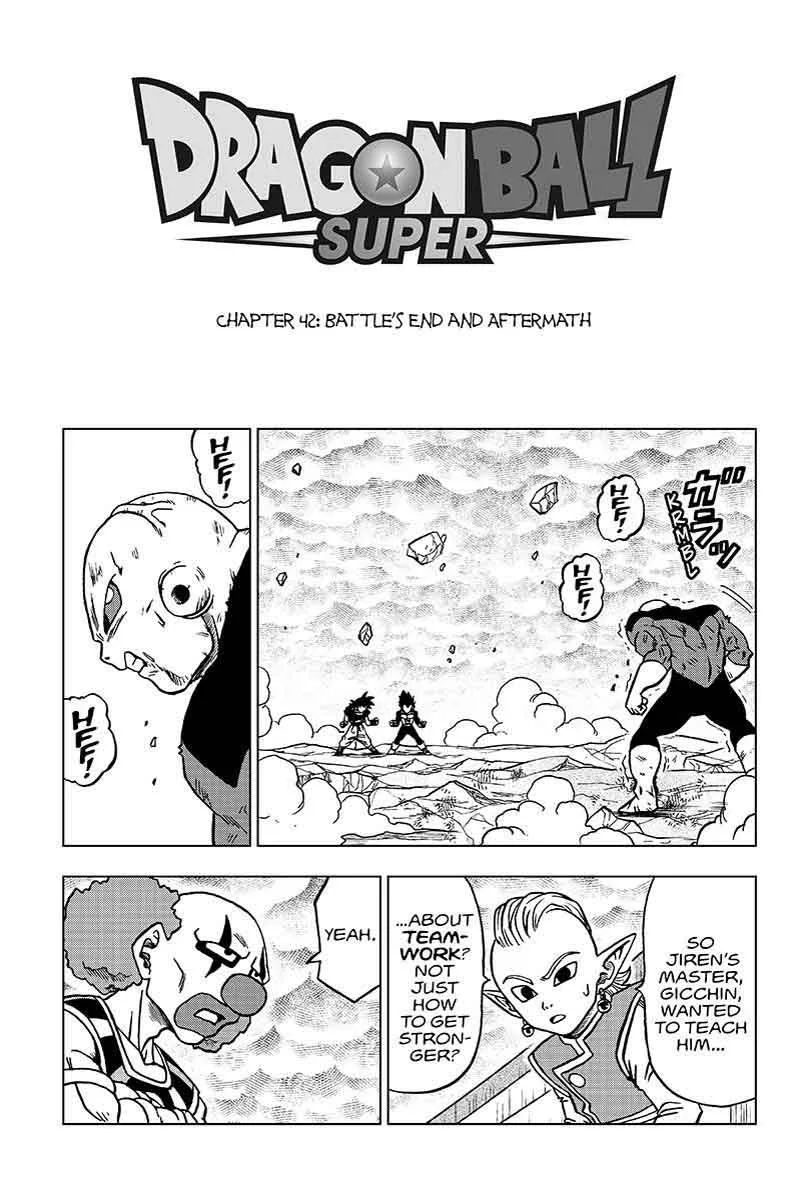 Dragon Ball Super Chapter 42 page 1