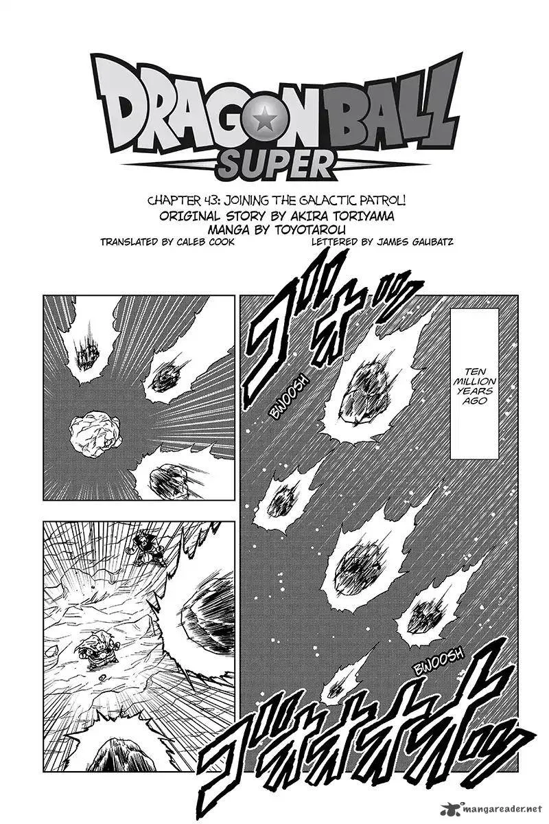 Dragon Ball Super Chapter 43 page 1