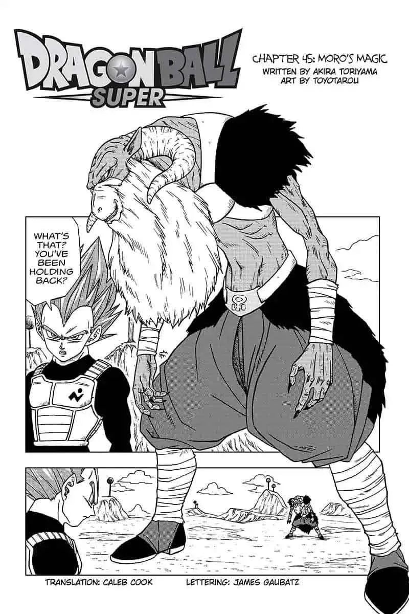 Dragon Ball Super Chapter 45 page 1