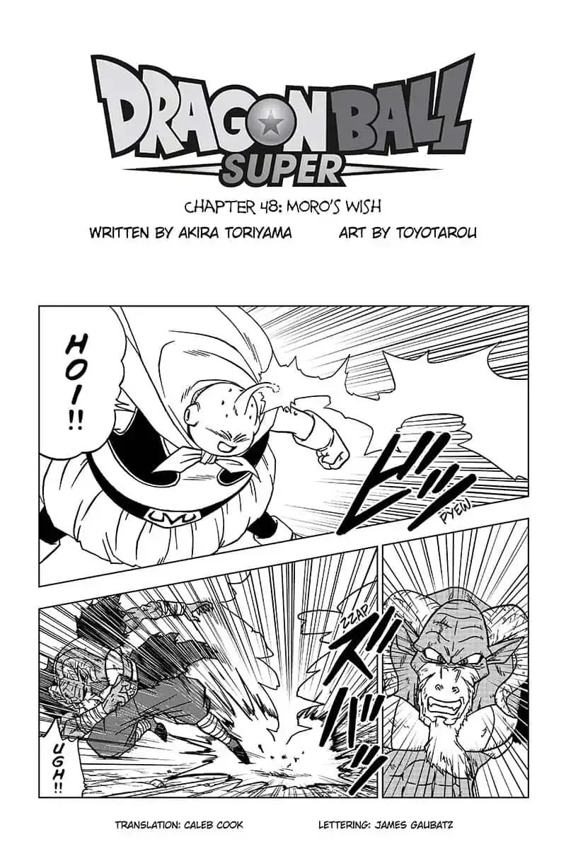 Dragon Ball Super Chapter 48 page 1