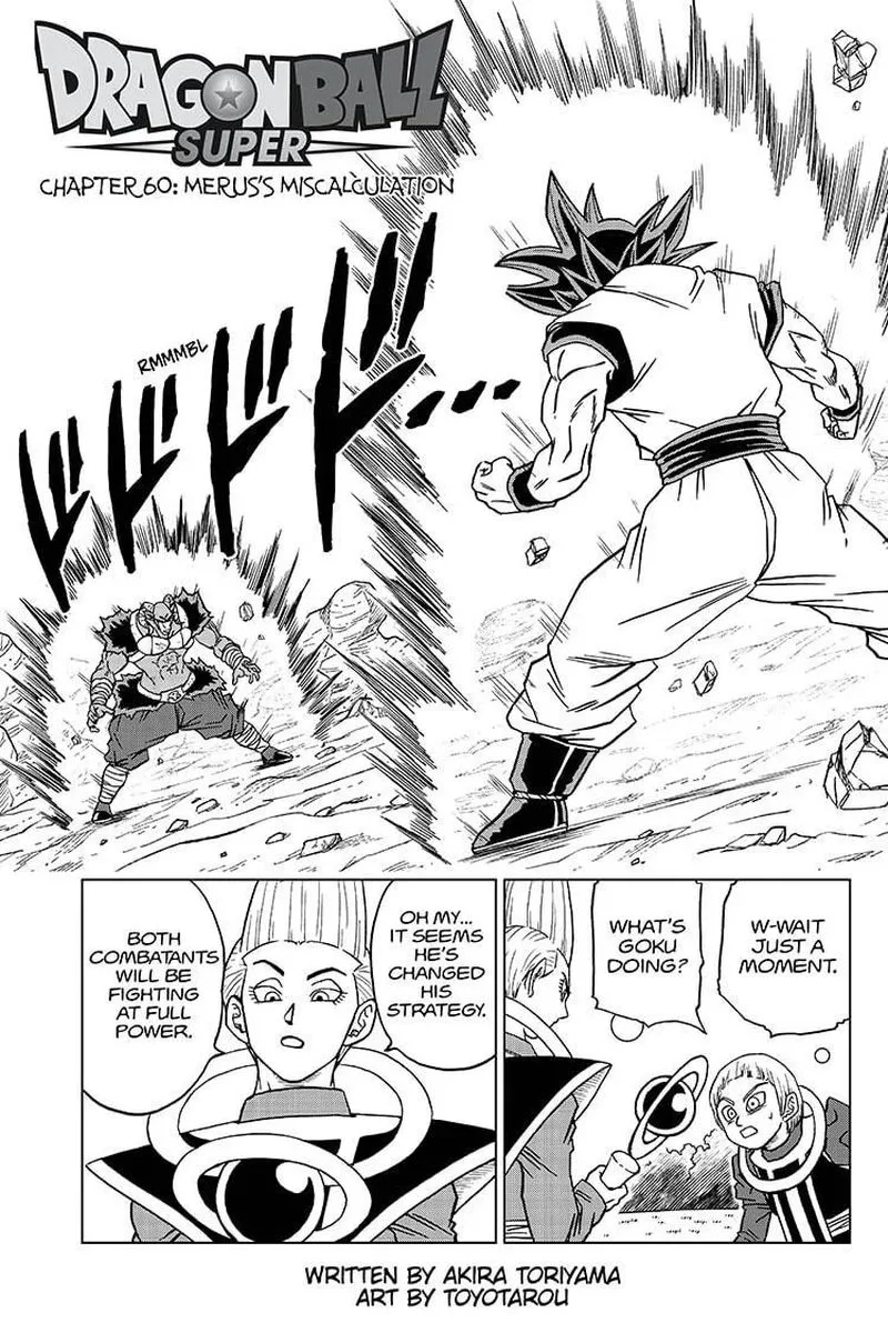 Dragon Ball Super Chapter 60 page 1