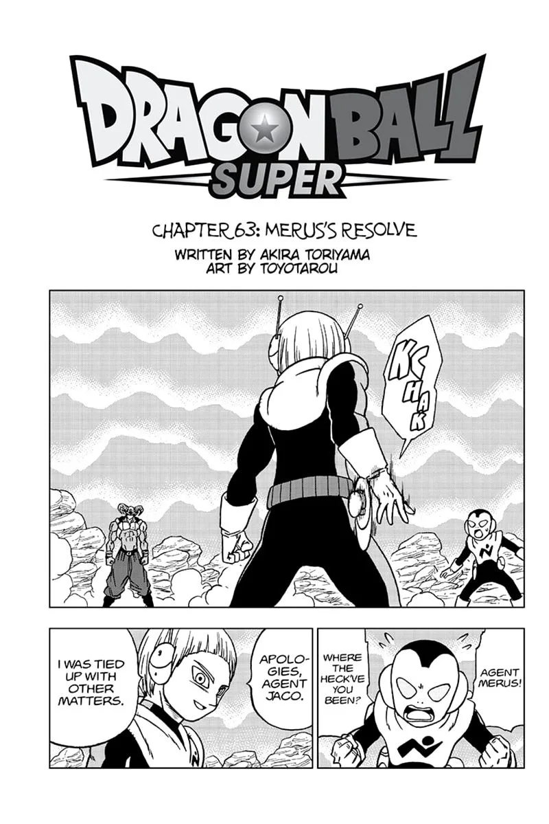 Dragon Ball Super Chapter 63 page 1