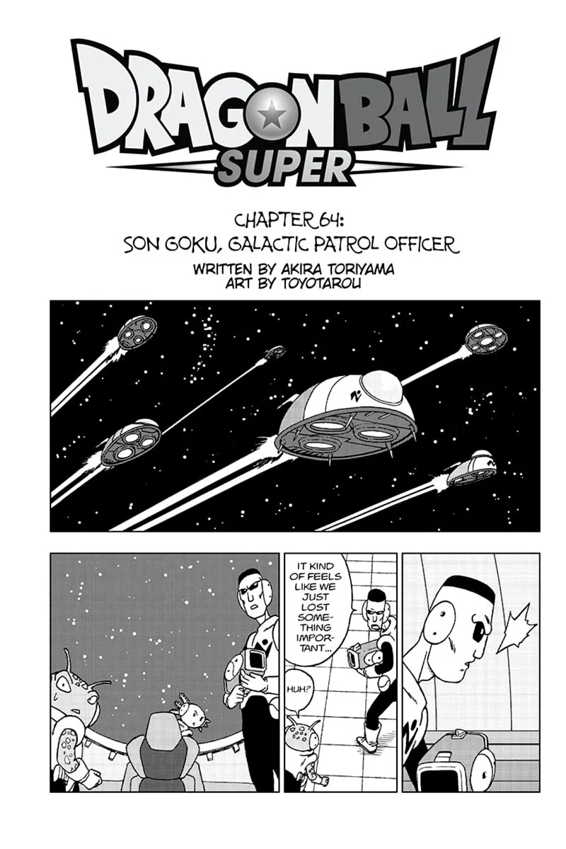 Dragon Ball Super Chapter 64 page 1