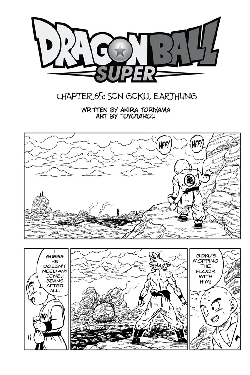 Dragon Ball Super Chapter 65 page 1
