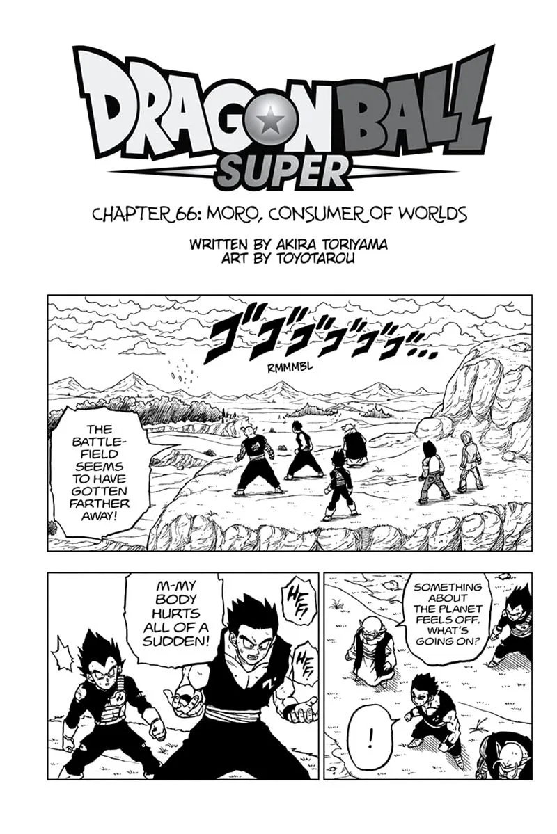 Dragon Ball Super Chapter 66 page 1