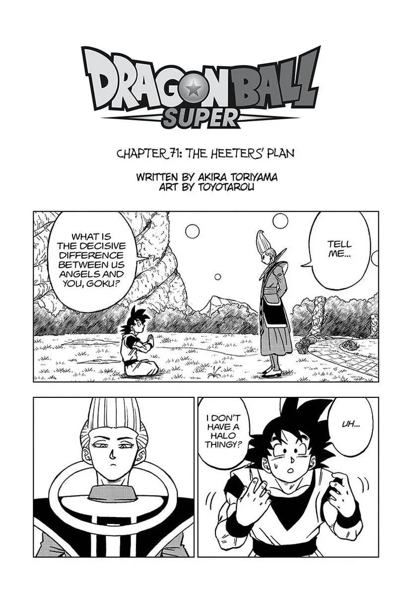 Dragon Ball Super Chapter 71 page 1
